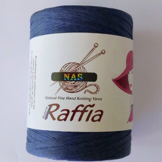 Raffia Papirgarn D22 blå