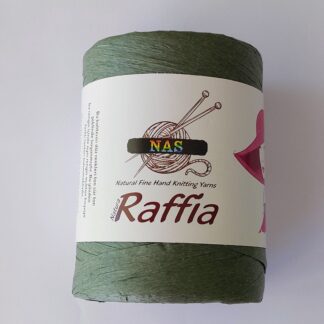 Raffia Papirgarn D60 grønn