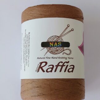 Raffia Papirgarn D77 lys brun