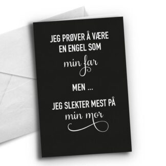Kort Engel-som-far
