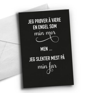 Kort Engel-som-mor