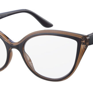R6231 Lesebriller brun-sort